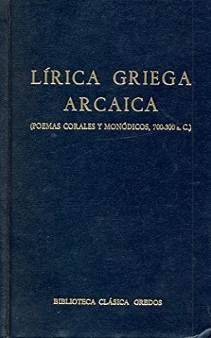 Lírica griega arcaica